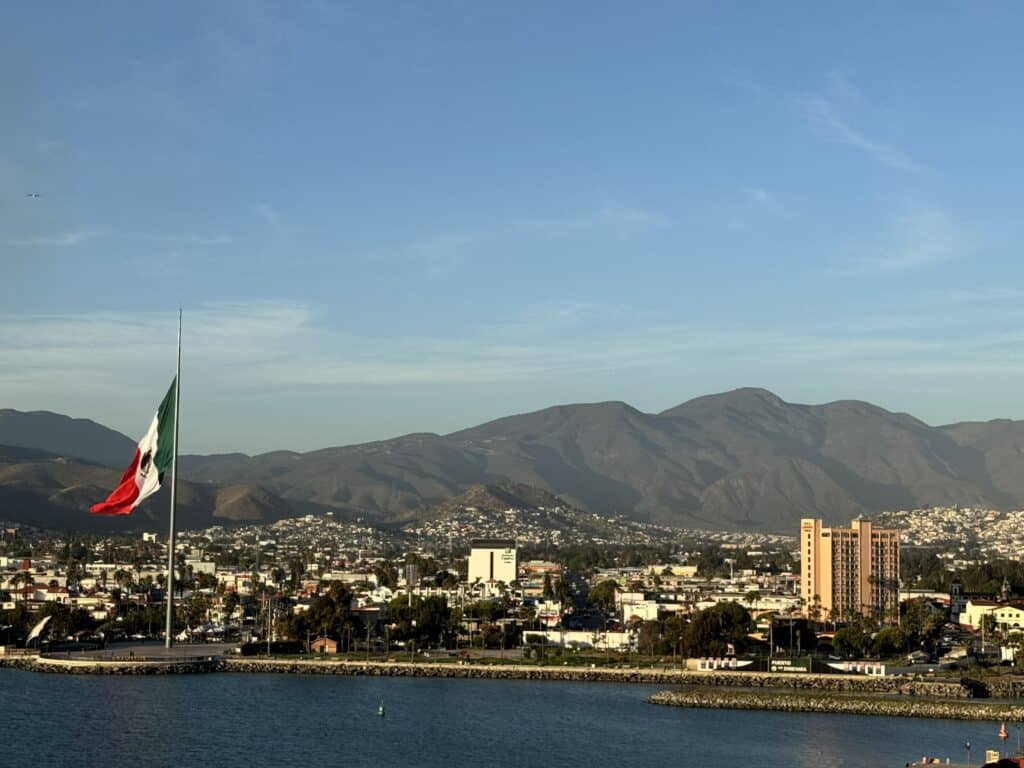 A coastal town in Mexico at golden hour — a reminder of what being present for your family can look like
